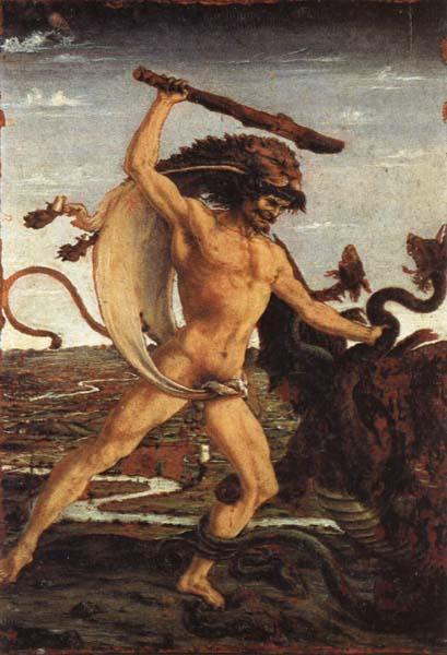 Antonio Pollaiolo Hercules and the Hydra